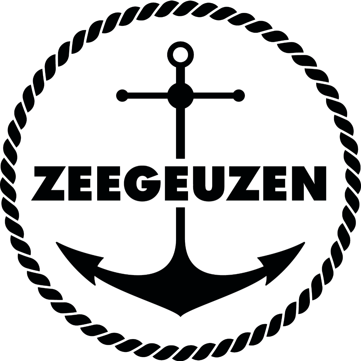 Logo Zeegeuzen Zwart
